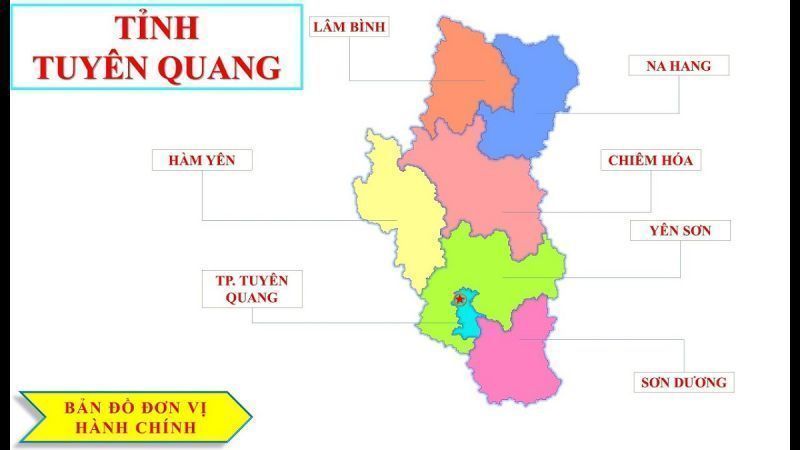 Bản đồ Tuyên Quang & thông tin quy hoạch năm 2024