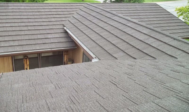 Mẫu mái ngói thép phủ đá