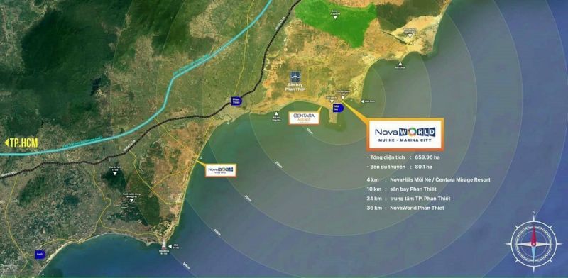 Vị trí Novaworld Mũi Né ở đâu [Đánh giá tiềm năng phát triển]