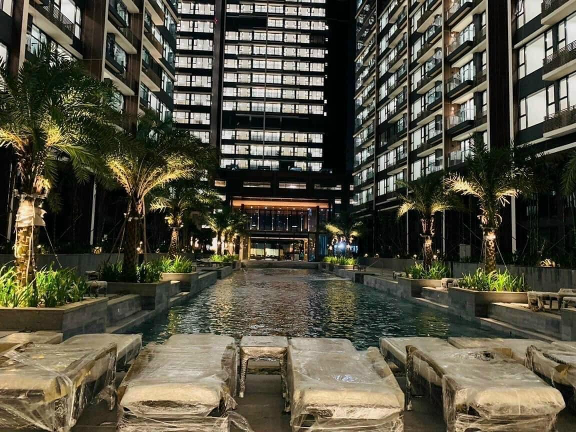 Cảnh quan nội khu đẹp và xanh