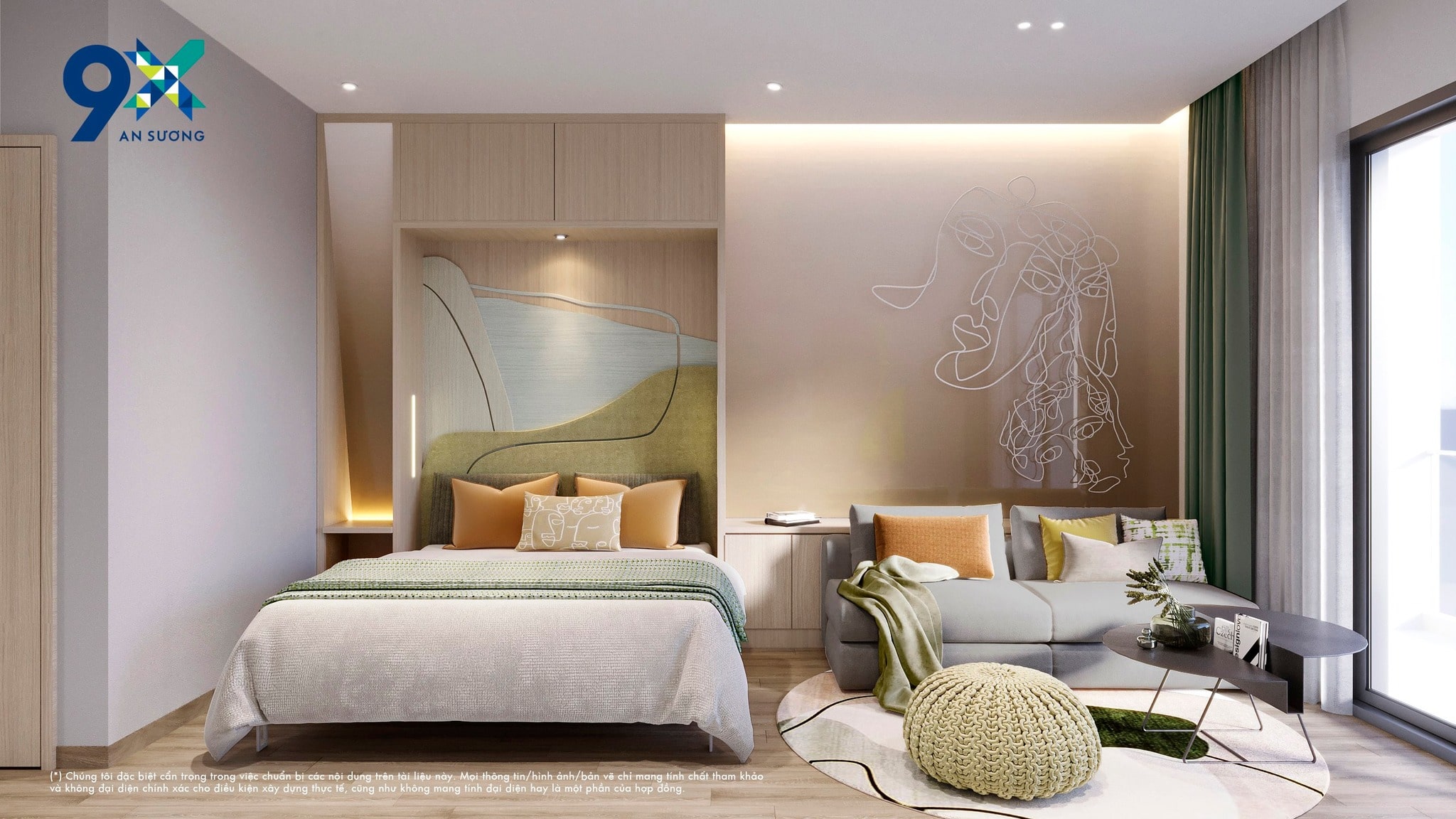 Căn hộ mẫu 9X An Sương