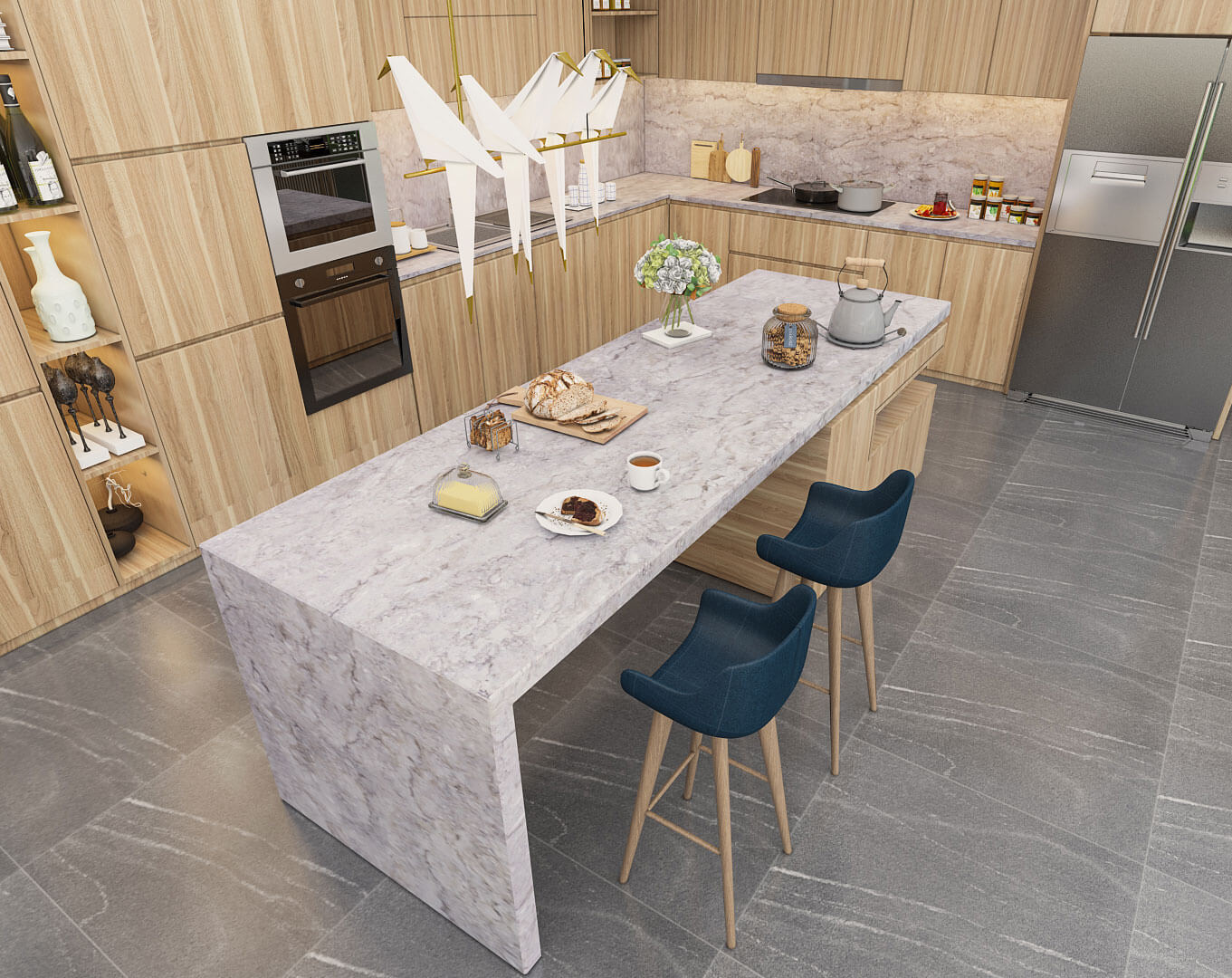 Nội thất bàn ăn tại ELYSIAN Lò Lu