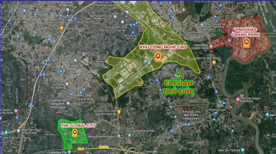 Tiềm năng dự án Elysian