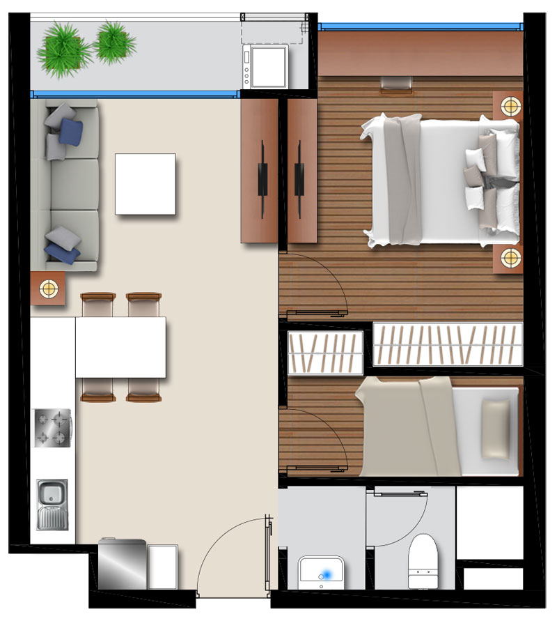 Thiết kế các loại hình căn hộ dự án An Gia Skyline