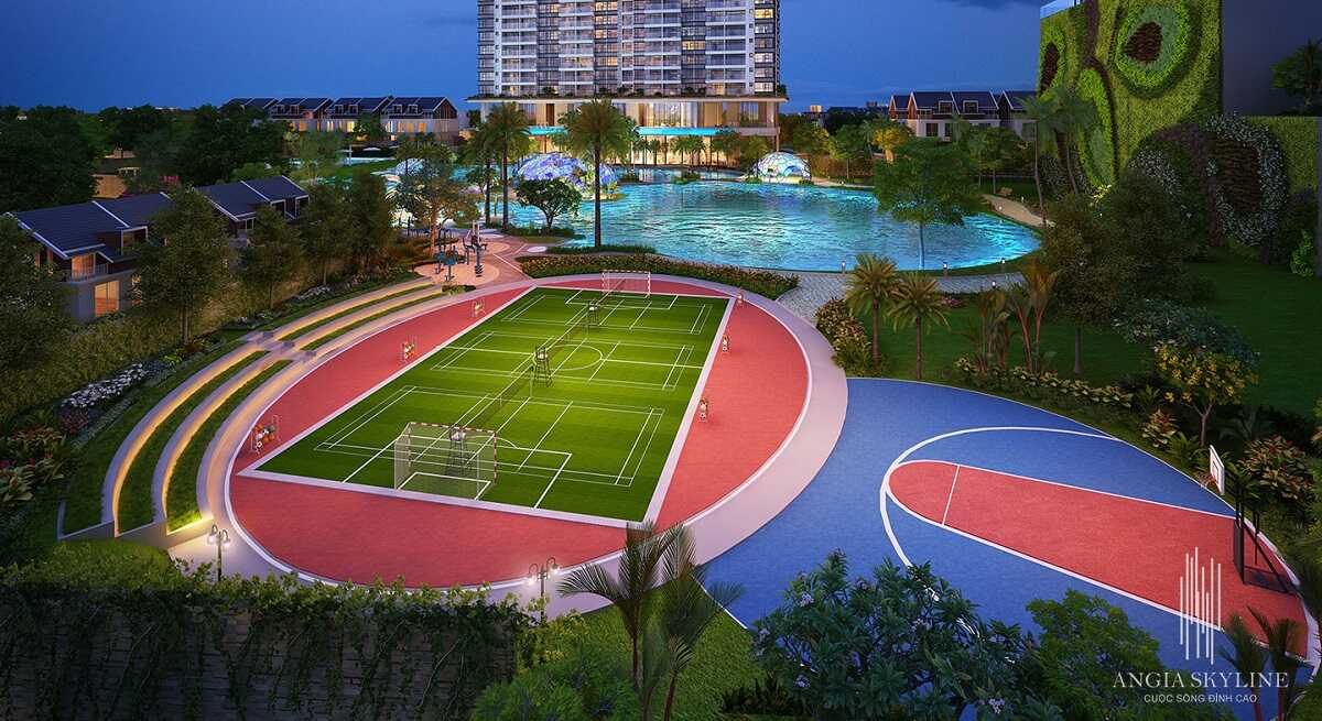 Khu thể thao ngoài trời dành cho cư dân