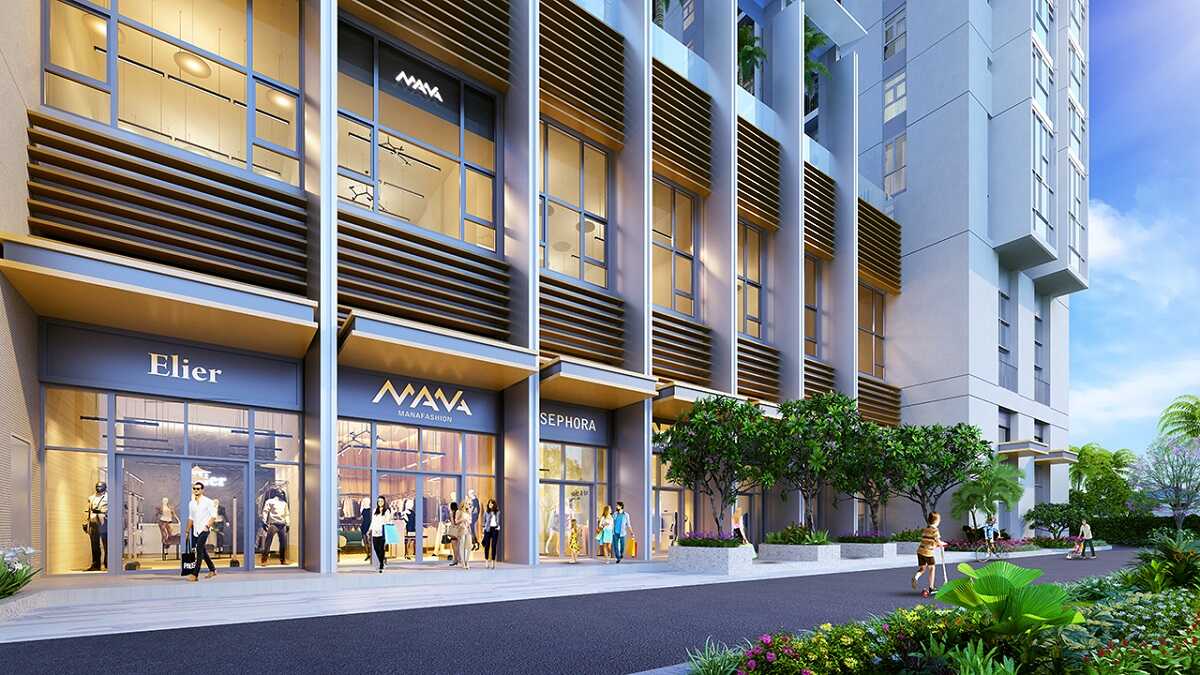 Khu shophouse kinh doanh đa dạng ngành hàng