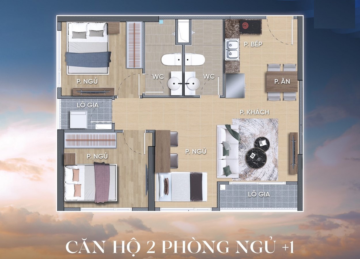 Thiết kế căn hộ dự án The Beverly Solari