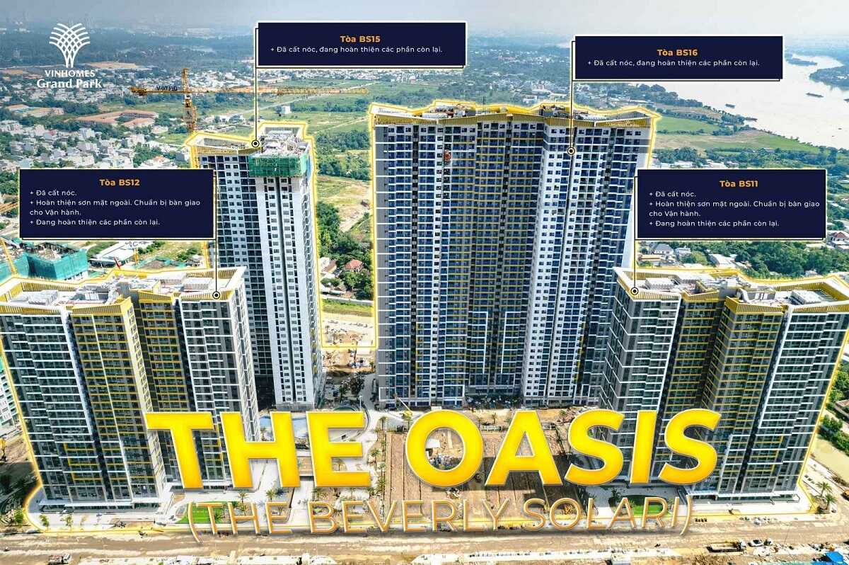 Tiến độ xây dựng phân khu The Beverly Solari