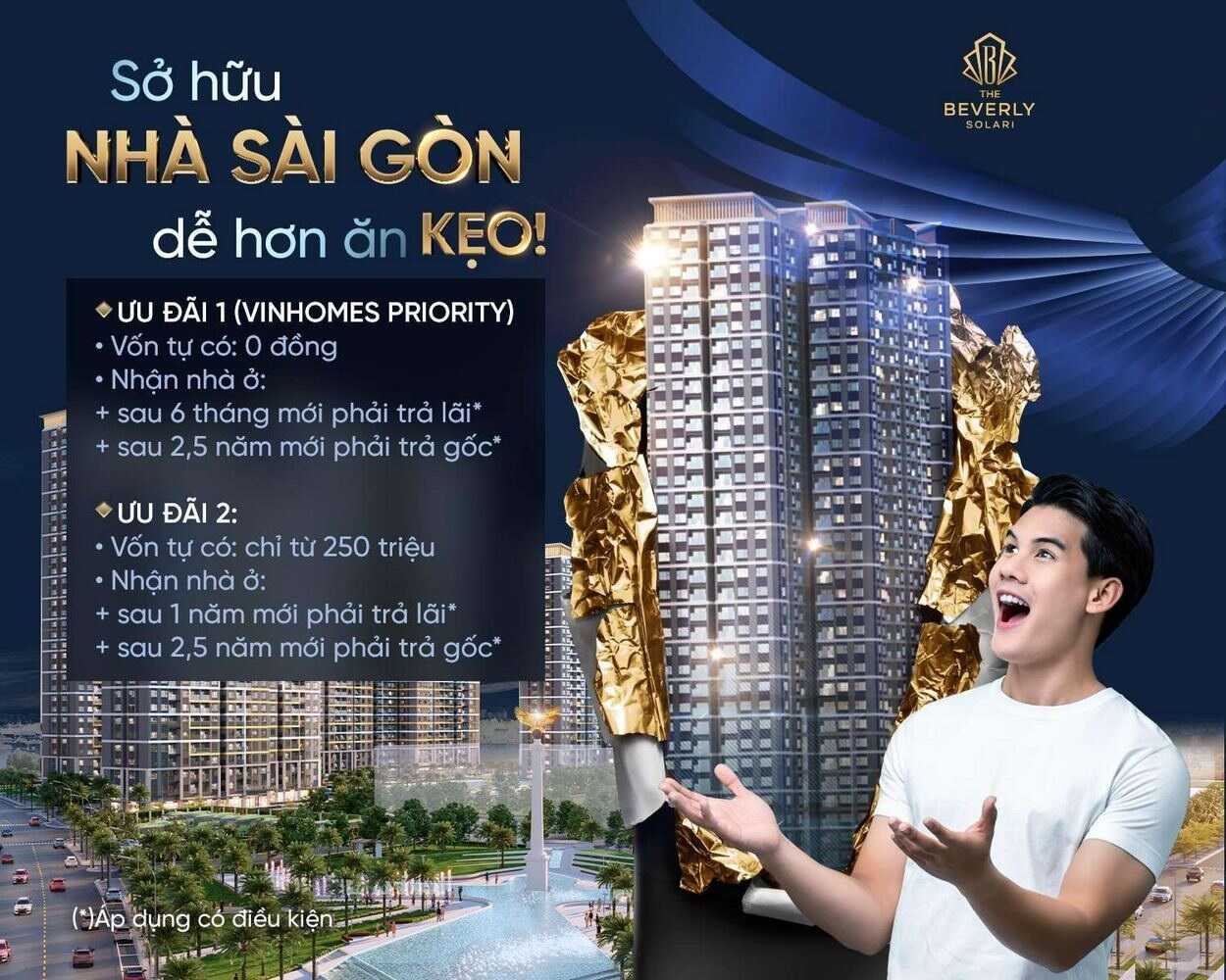 Ưu đãi khi mua nhà tại The Beverly Solari