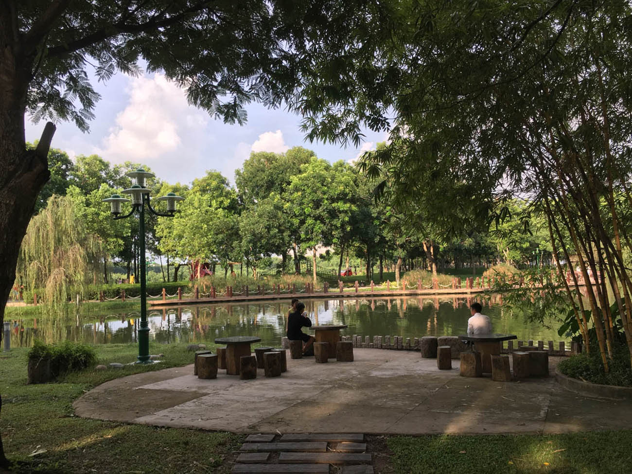 Khu trung tâm văn hoá bên trong dự án