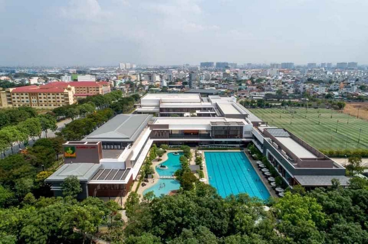 Khu thể dục thể thao bên trong khuôn viên dự án Celadon City