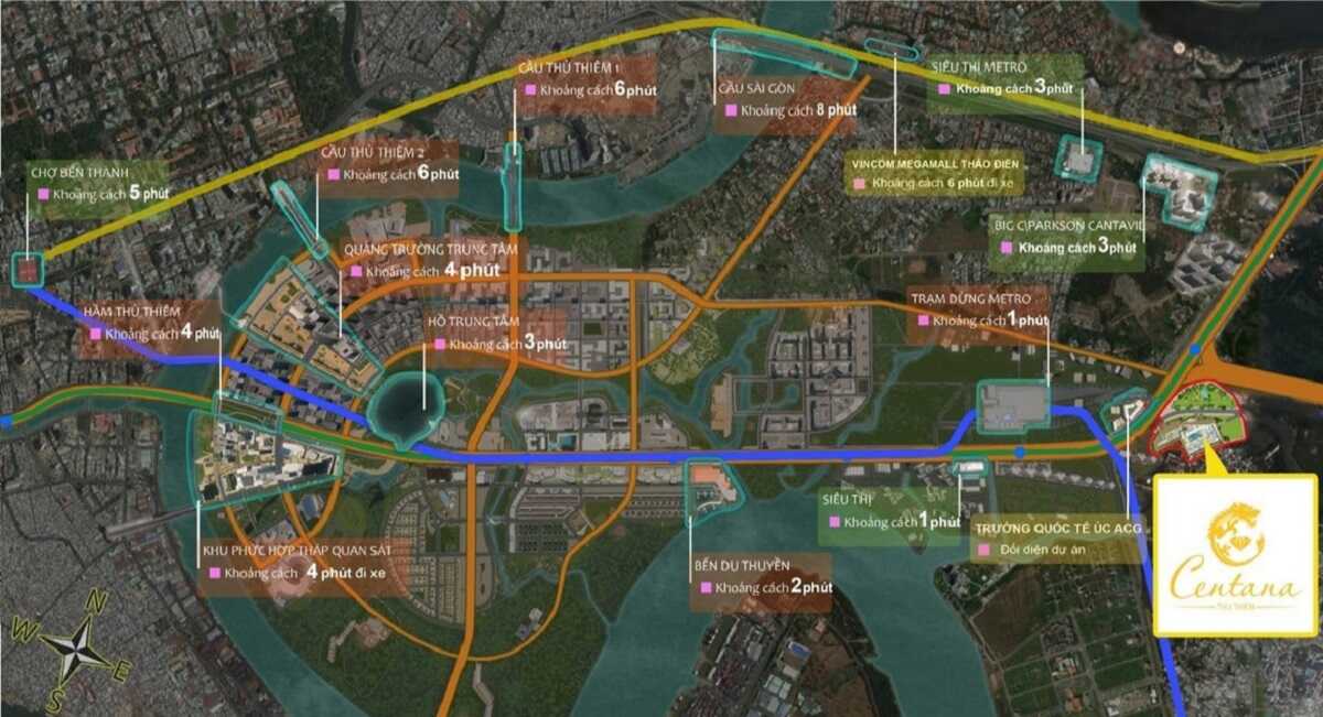 Dự án được hưởng hệ thống tiện ích ngoại khu chất lượng