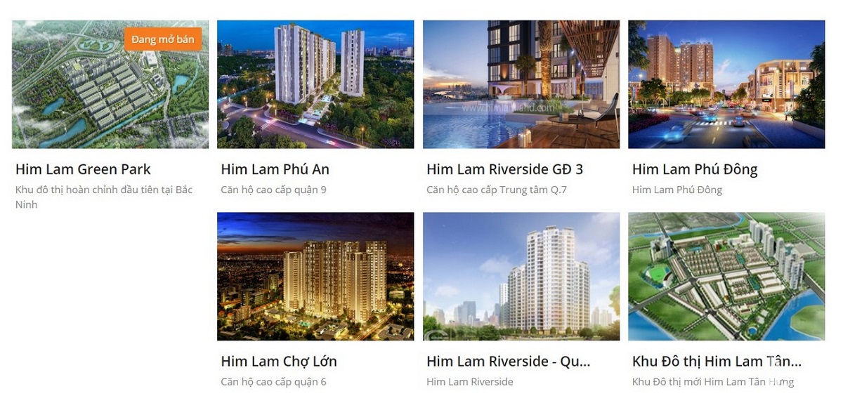 Công ty cổ phần Him Lam là chủ đầu tư dự án