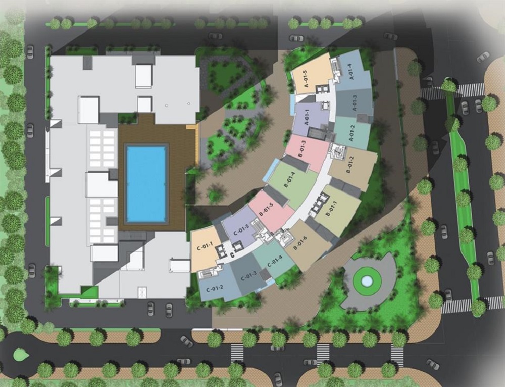 Mặt bằng bố trí căn hộ chung cư Him Lam