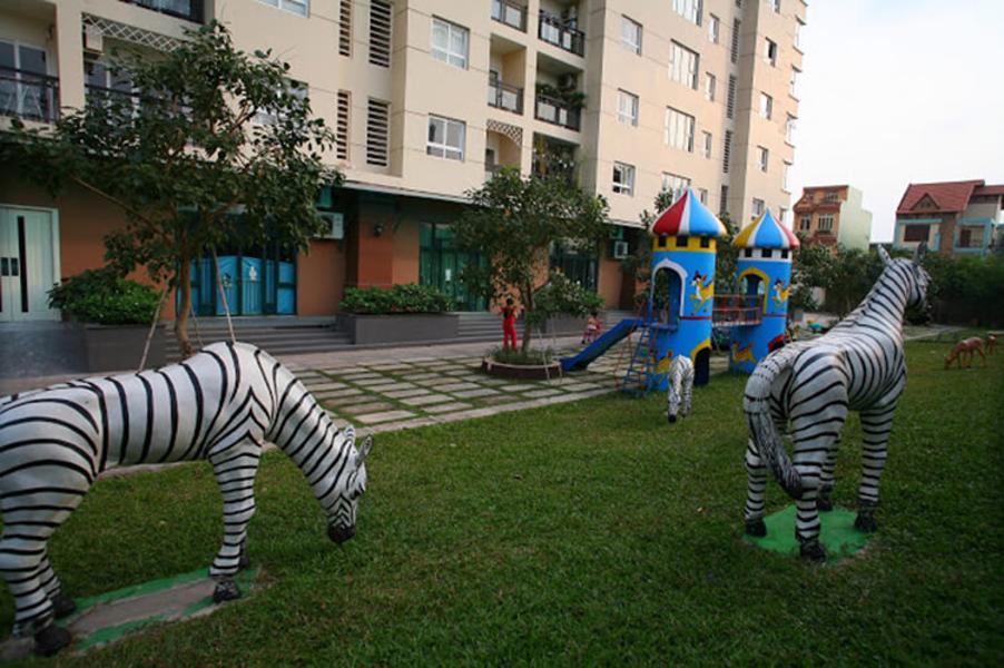 Khu vui chơi ngoài trời dành riêng cho trẻ em