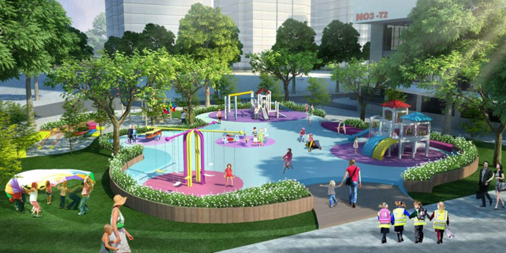 Khu vui chơi ngoài trời cho trẻ em