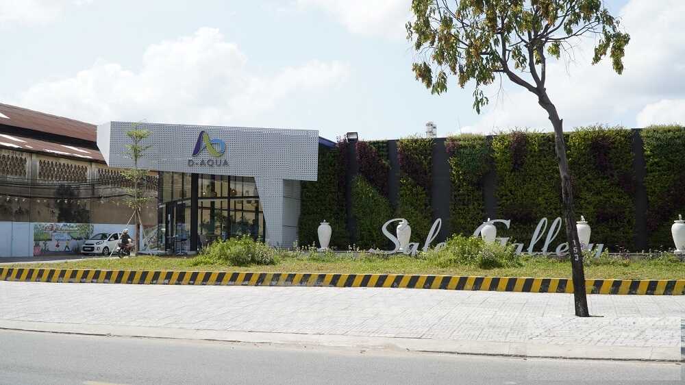 Khu nhà mẫu đã hoàn thiện