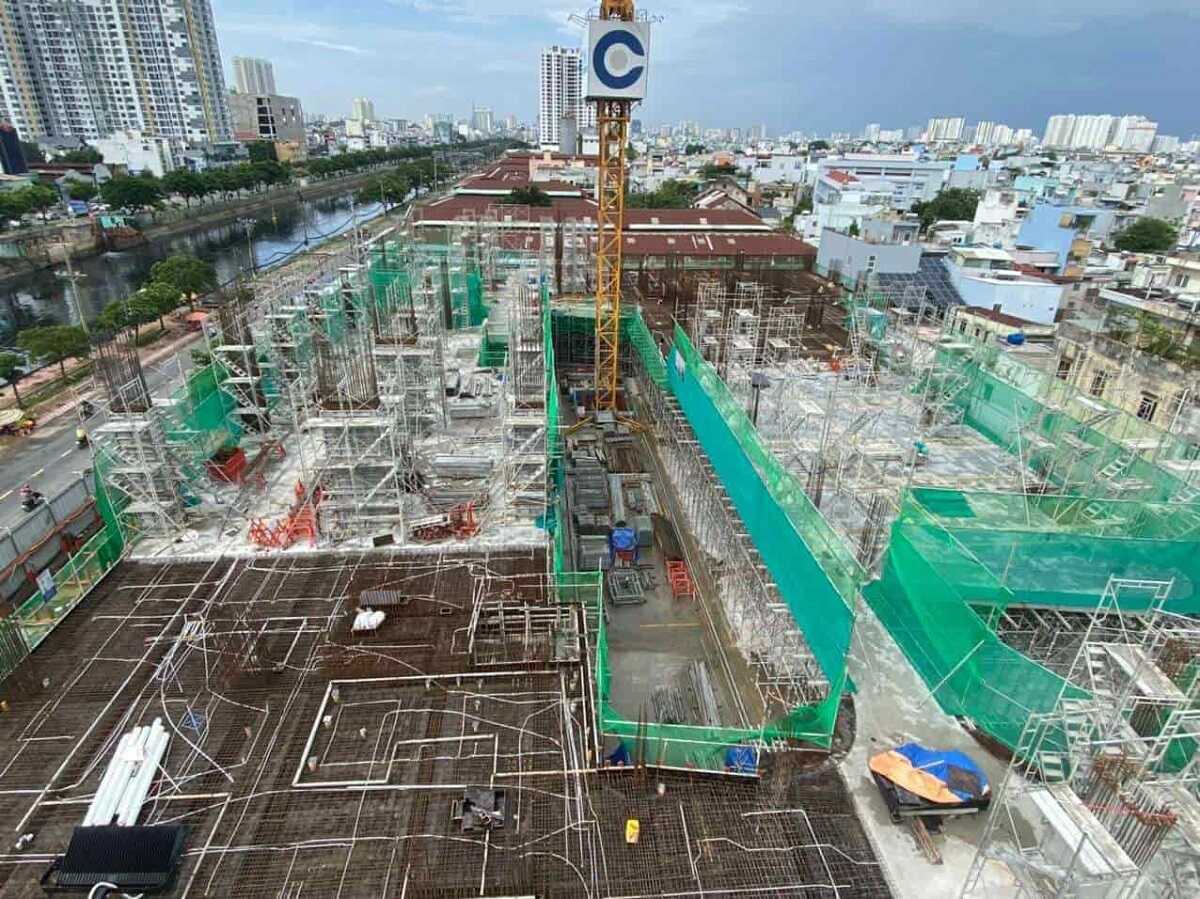 Tiến độ xây dựng mới nhất dự án D-Aqua