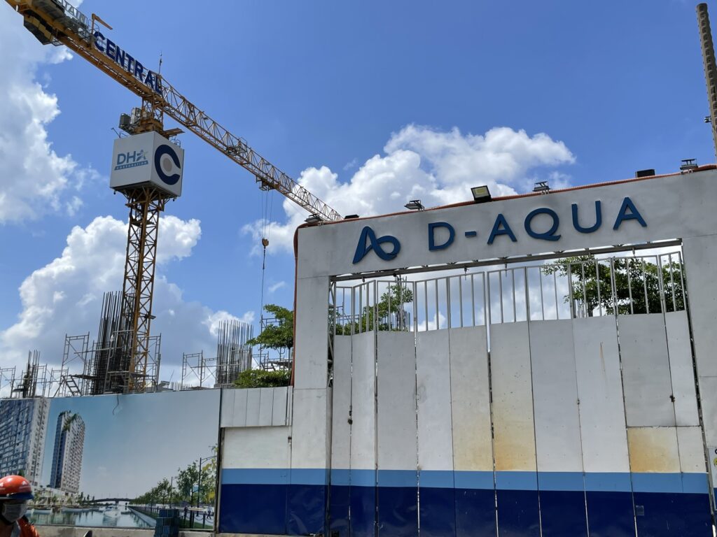 Tiến độ xây dựng mới nhất dự án D-Aqua