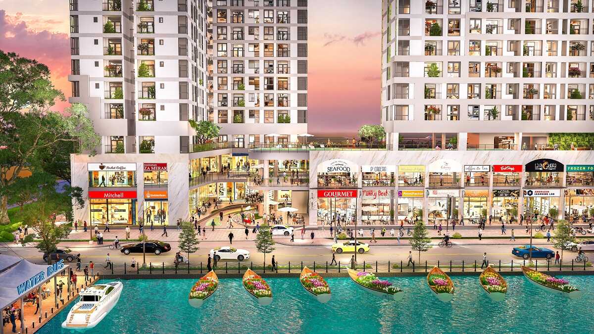 Bến du thuyền thiết kế sang trọng