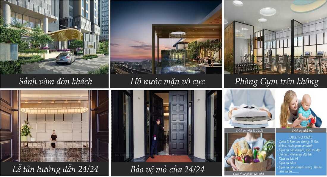 Hệ thống tiện ích chất lượng tại dự án D1 Mension