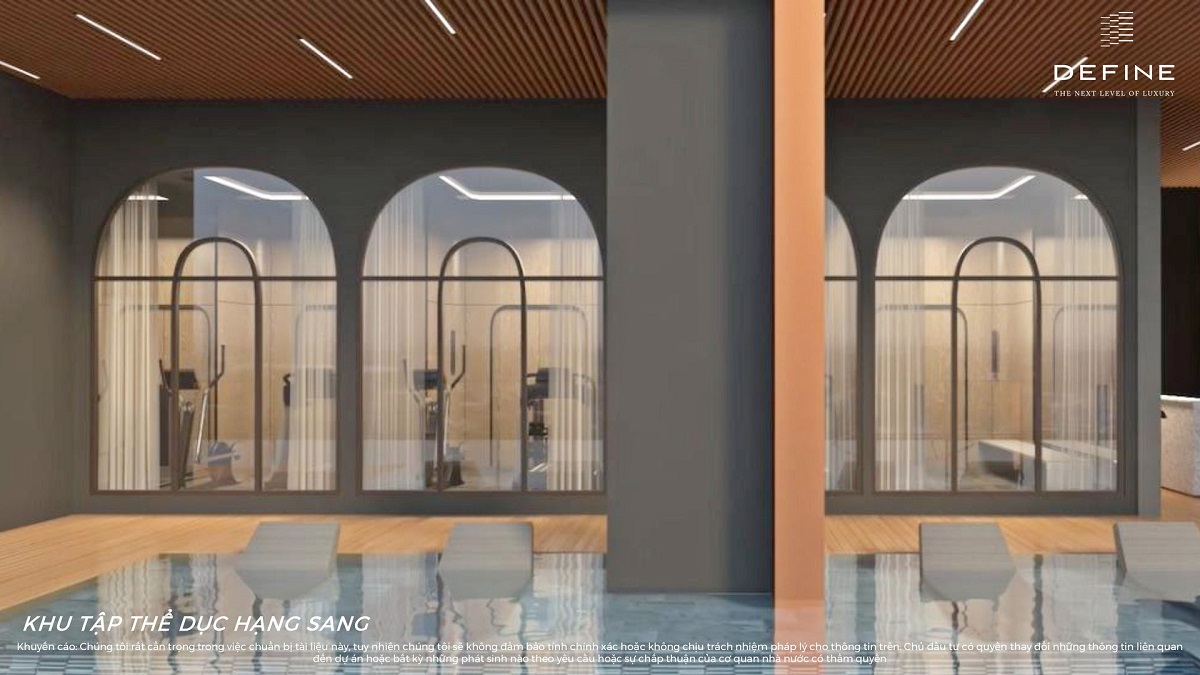 Tiện ích khu thể dục thể thao hạng sang