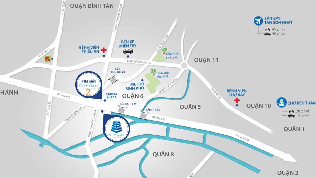 Vị trí xây dựng dự án Diamond Riverside