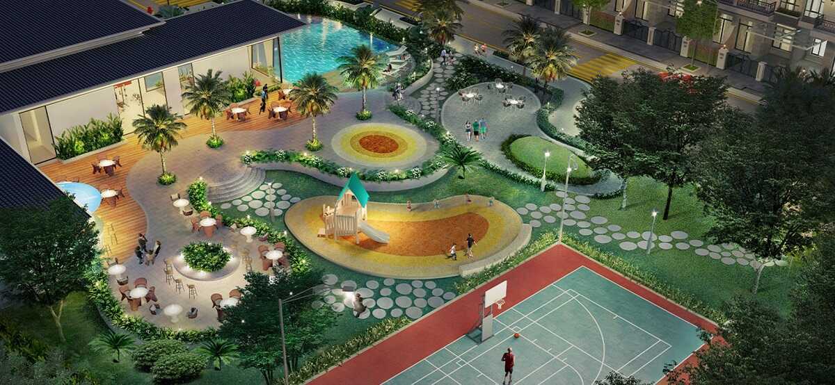 Khu vui chơi ngoài trời cho người lớn và trẻ em