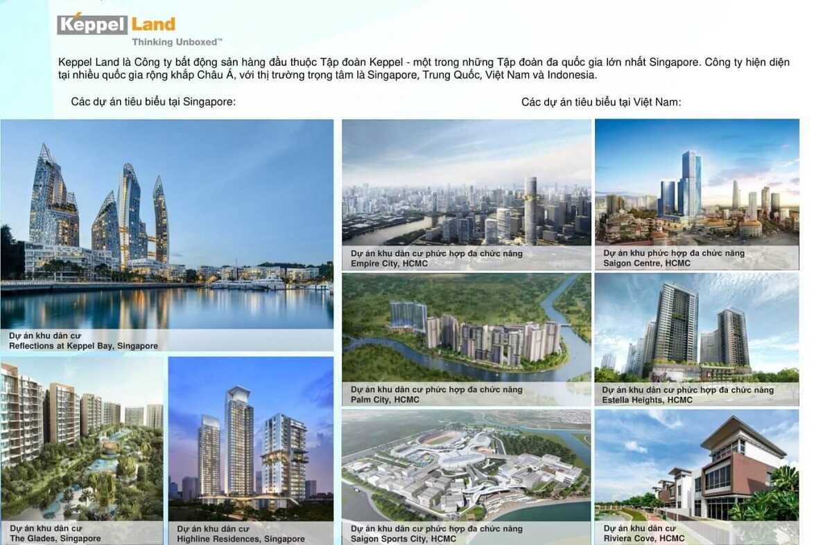 Những dự án nổi bật của chủ đầu tư Empire City đã xây dựng