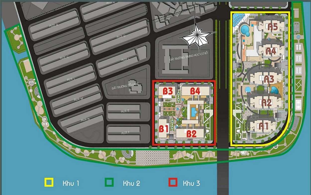 Mặt bằng tổng thể dự án Era Town