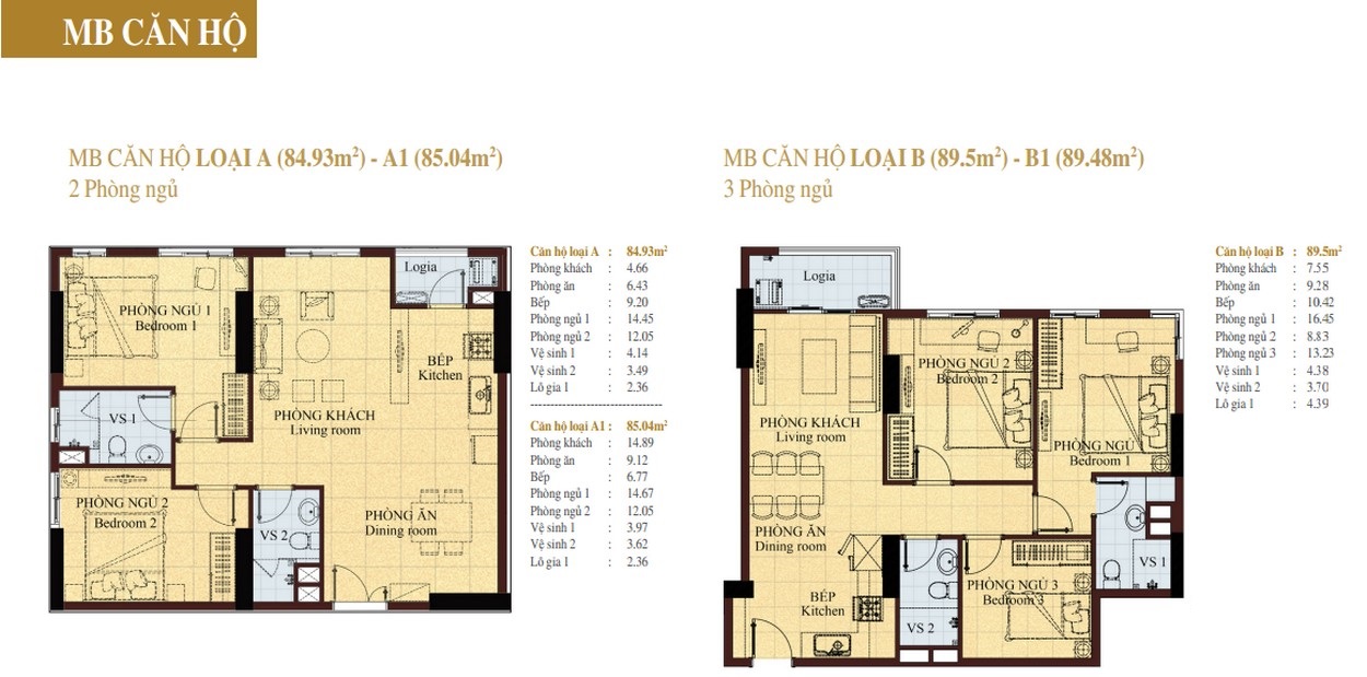 Thiết kế căn hộ dự án Era Town