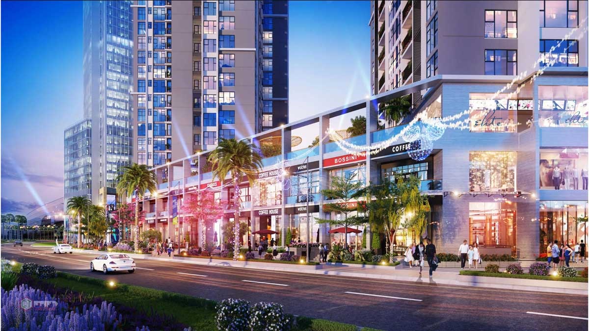 Shophouse ngay bên dưới tầng 1 dự án