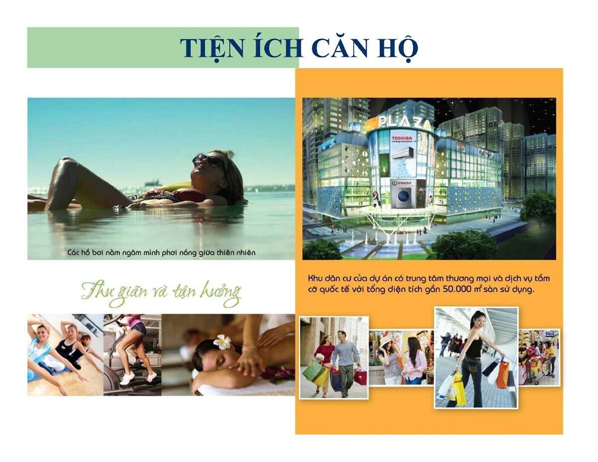 Nhiều tiện ích hiện đại được đầu tư bên trong dự án