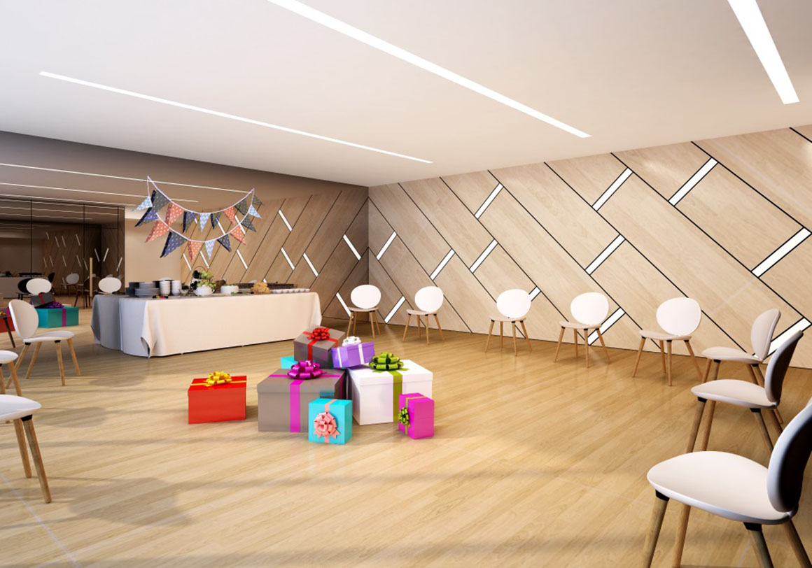 Phòng sinh hoạt cộng đồng rộng rãi