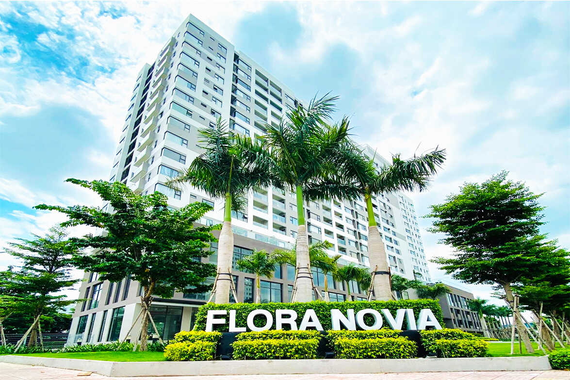 Cồng vào dự án Flora Novia