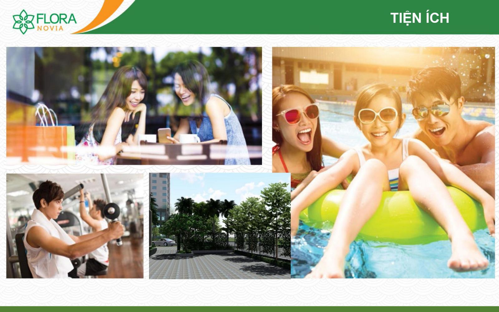 Nhiều tiện ích chất lượng có mặt tại Flora Novia