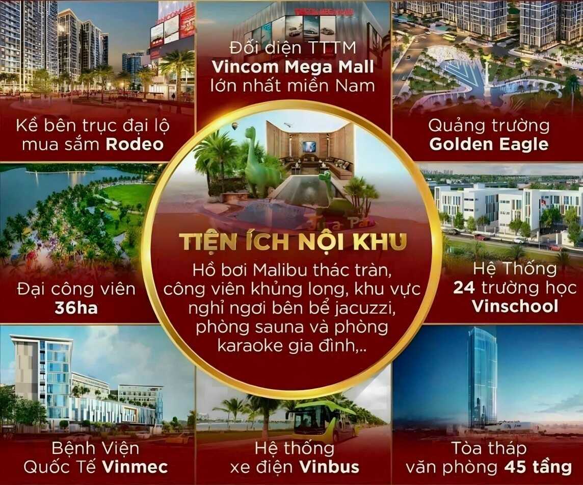 Chuỗi tiện ích hiện đại có mặt ở The Glory Heights