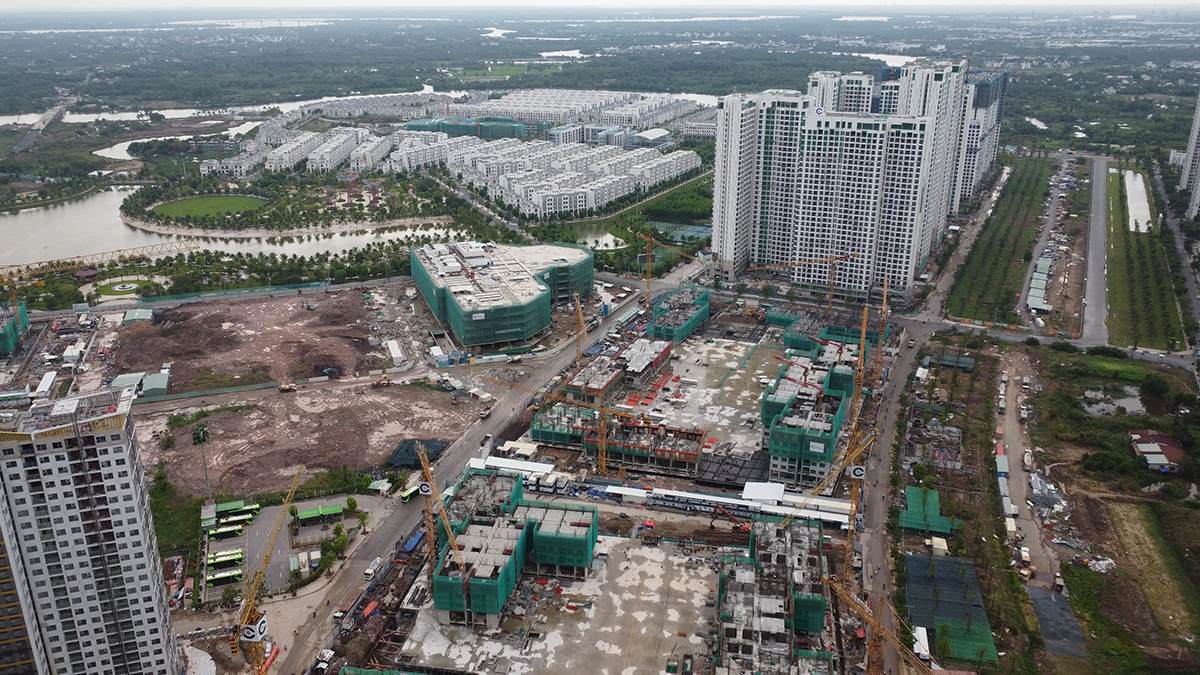 Tiến độ xây dựng phân khu The Glory Heights