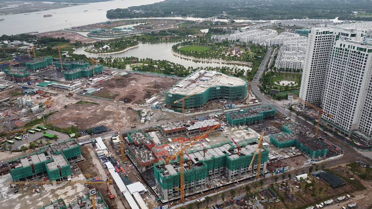 Tiến độ xây dựng phân khu The Glory Heights