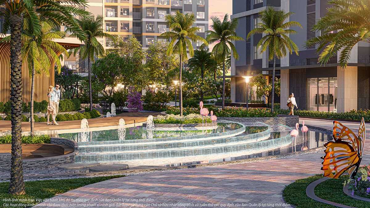 Vườn dạo bộ tạo cảnh quan