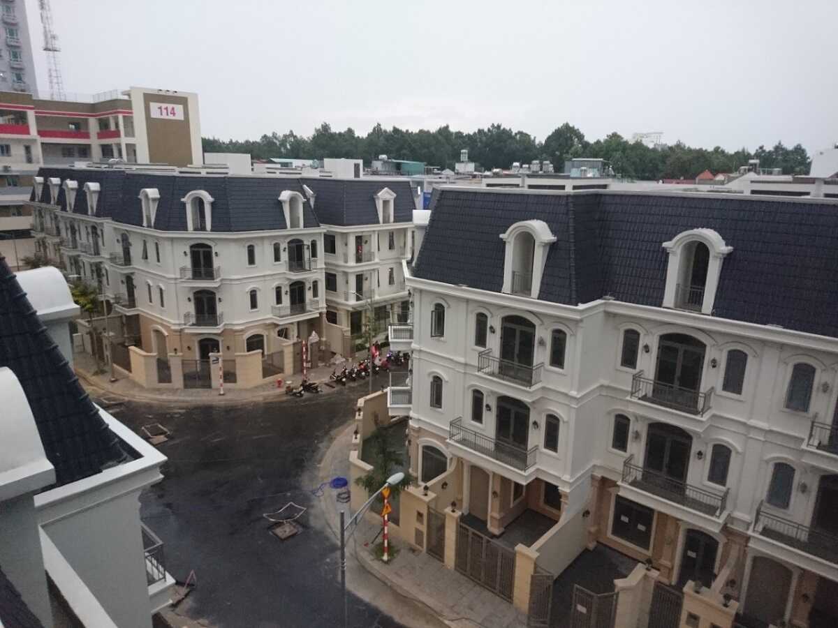 Thực tế khu nhà phố thấp tầng