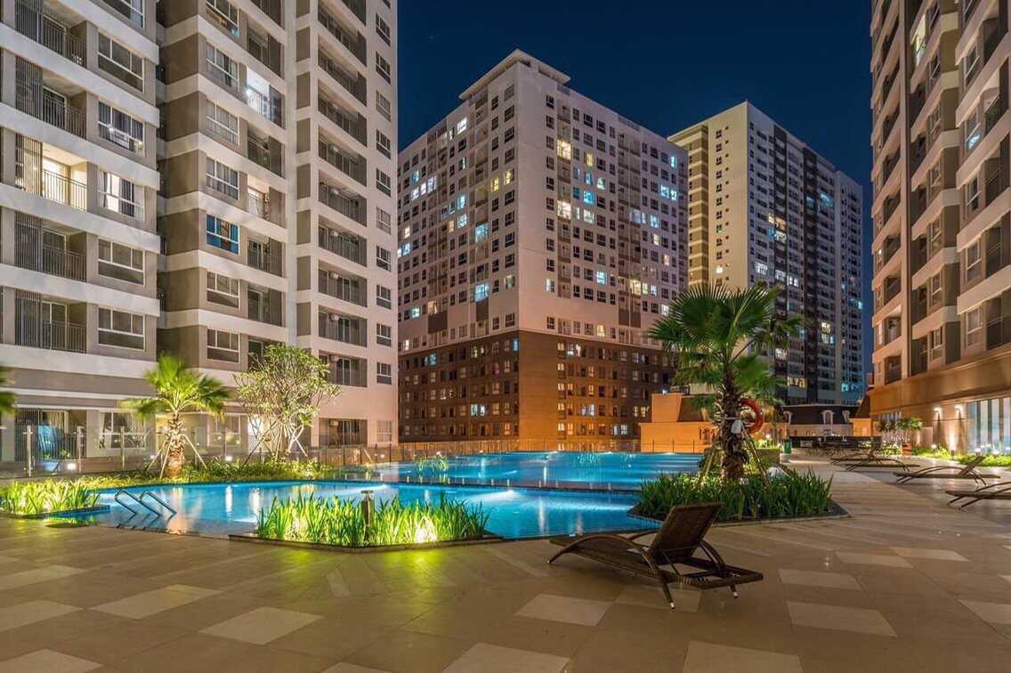 Thực tế cảnh quan bên trong dự án