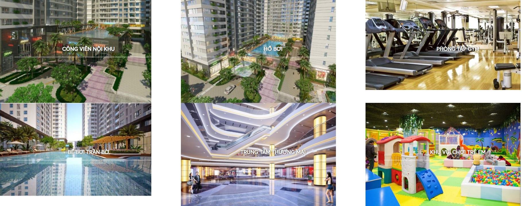 Hệ thống tiện ích bên trong Golden Mansion