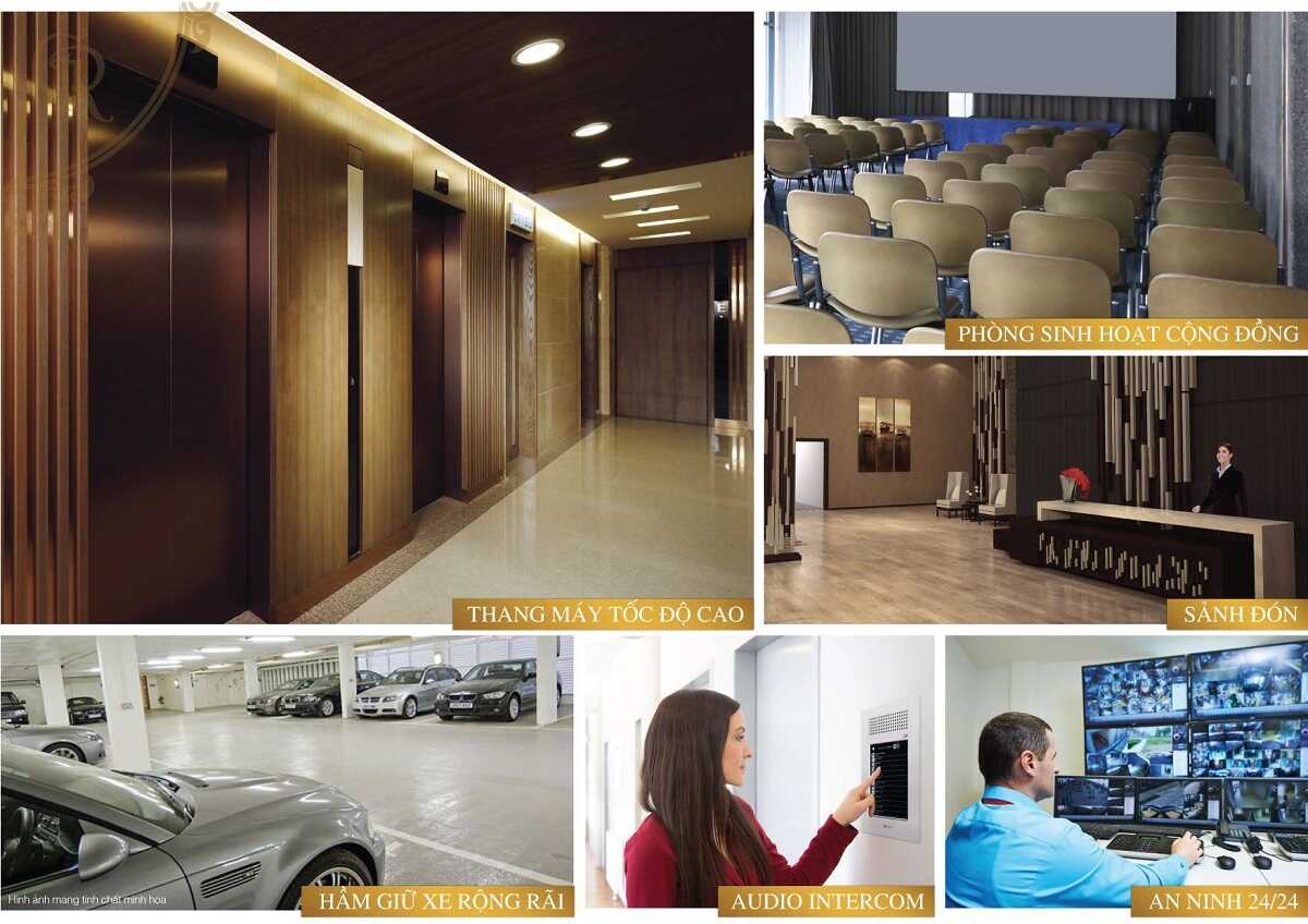 Nhiều tiện ích cho cư dân sử dụng