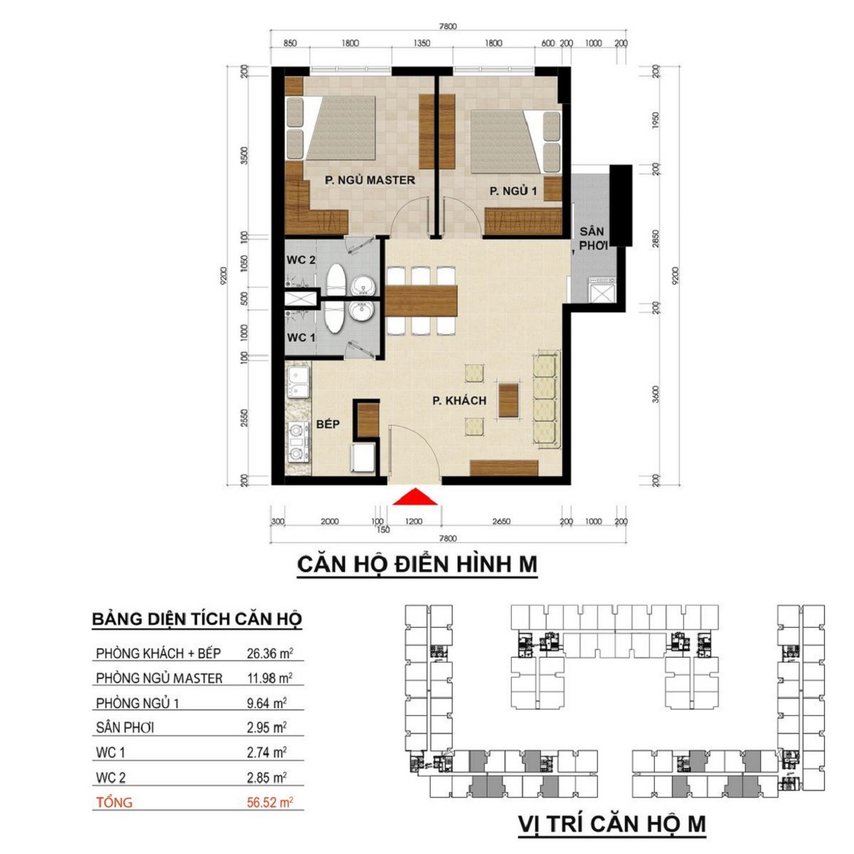 Thiết kế các loại hình căn hộ dự án Green River