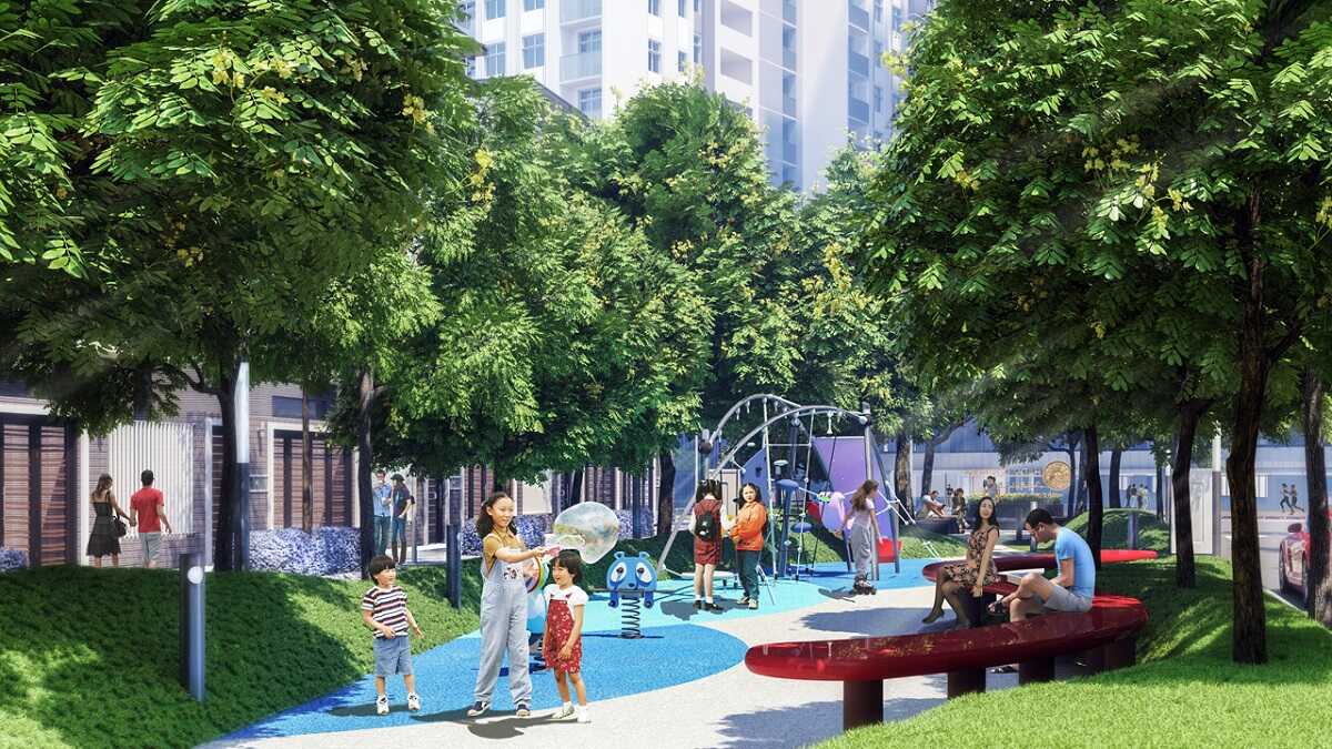 Khu vui chơi ngoài trời cho trẻ em
