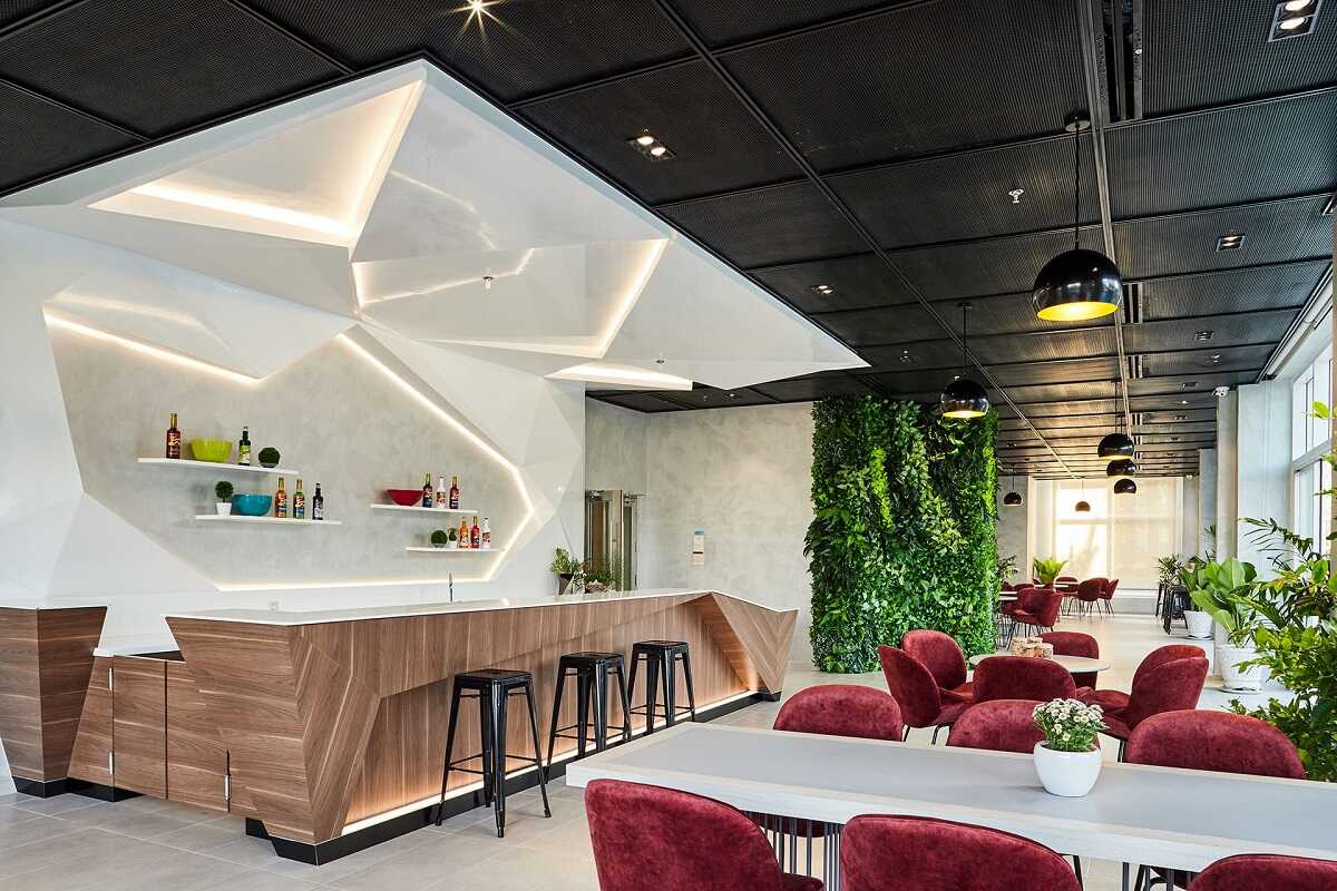 Khu cafe hiện đại bên trong dự án Happy Valley