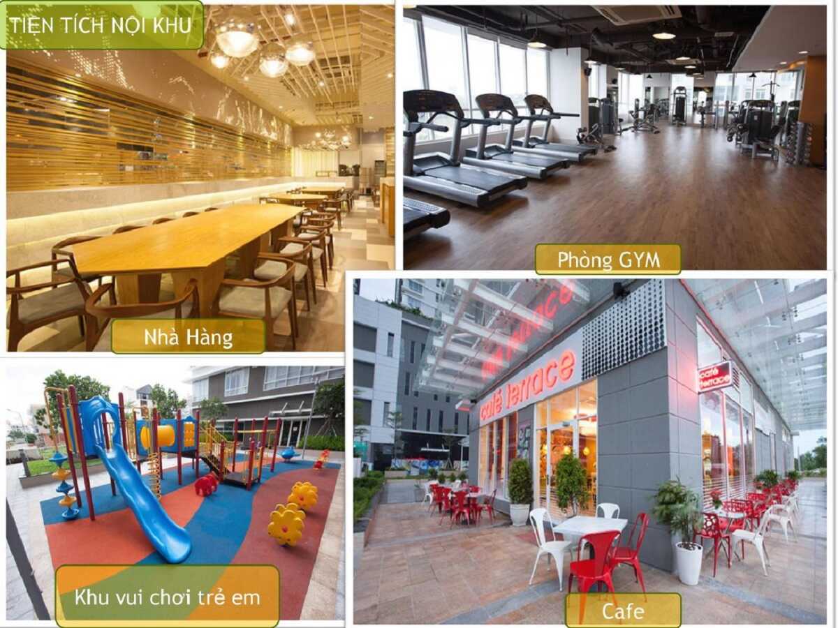 Nhiều tiện ích hiện đại được tích hợp bên trong