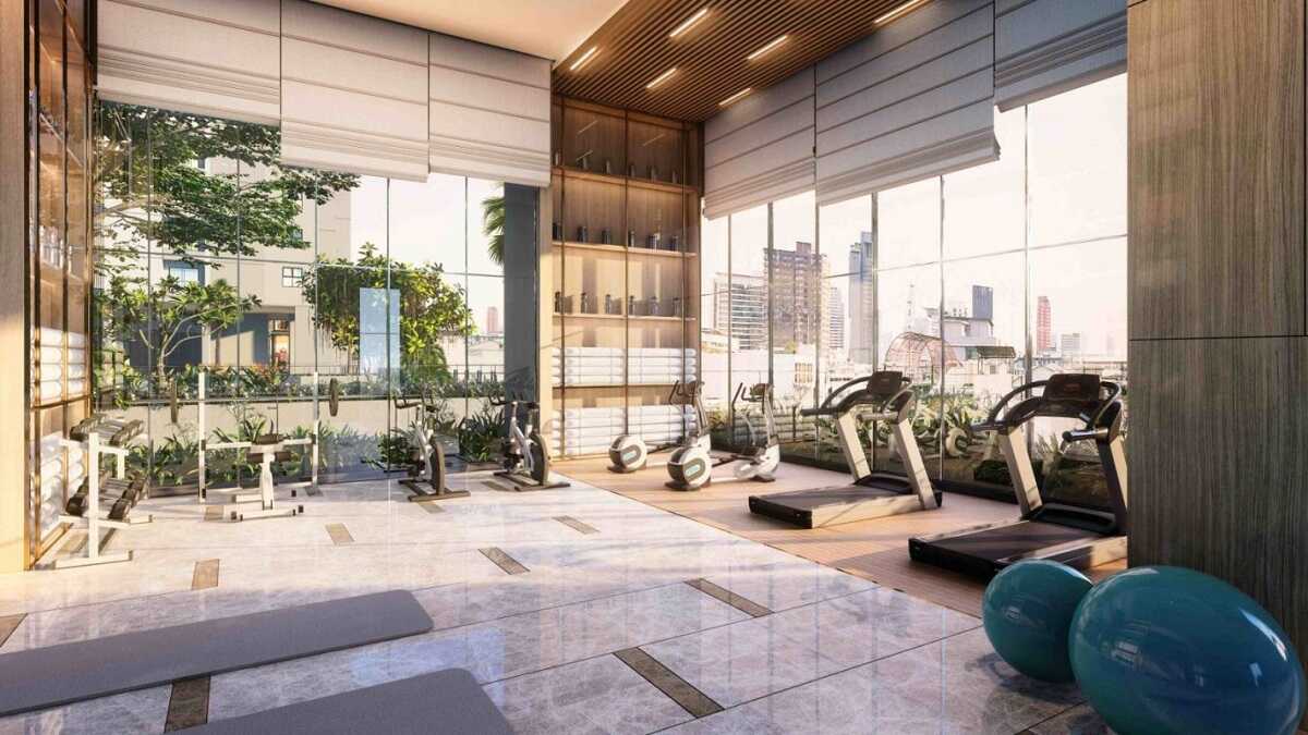 Tiện ích không gian tập gym hiện đại