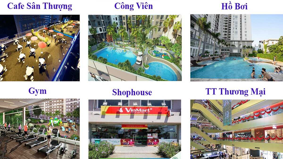 Đa dạng tiện ích hiện đại có mặt tại dự án HT Pearl